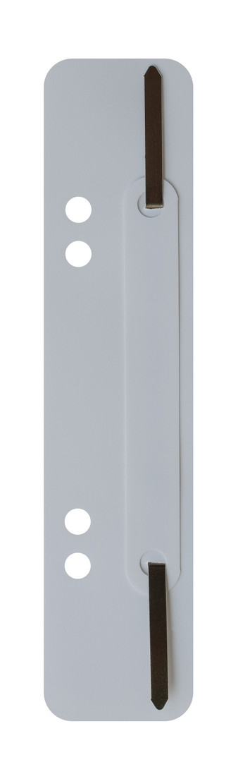 Wąsy skoroszytowe PP białe Tres 25szt.